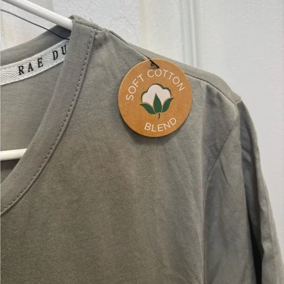 NWT Green Think Happy T-Shirt - Picture 3 of 7